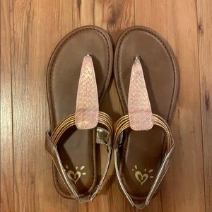 Size 3 justice sandals